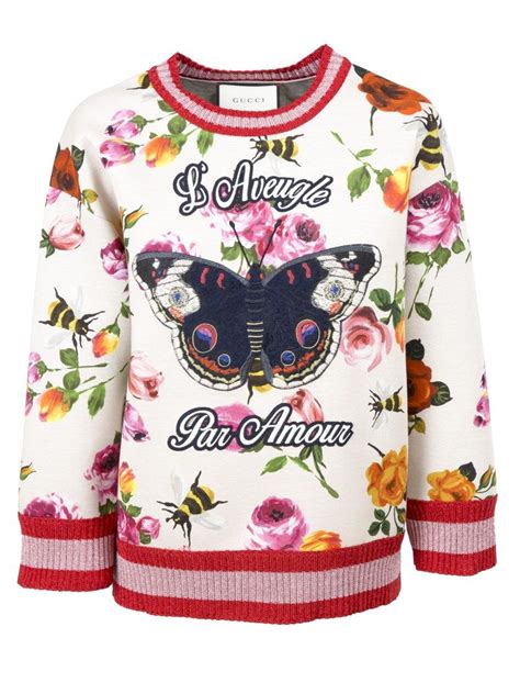 gucci sweater roses|red gucci sweater women's.